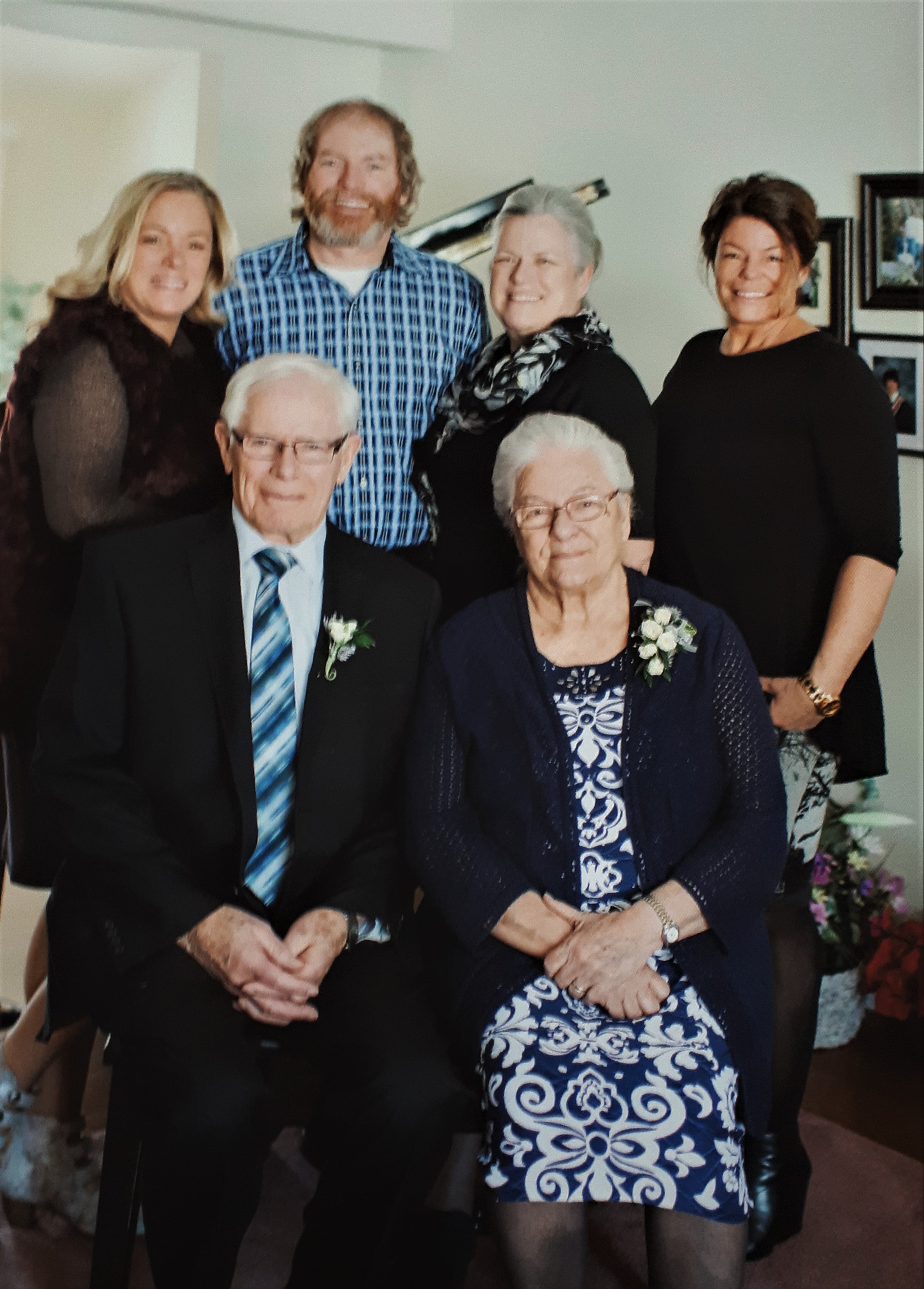 pictures/FLORENCE & FRANK RICHARDS/Groups/1.3.11 Urbane and Joan Richards - 60th anv.   Feb 9, 2017.jpg